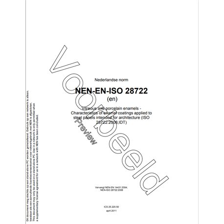 EN-ISO 28722:2011