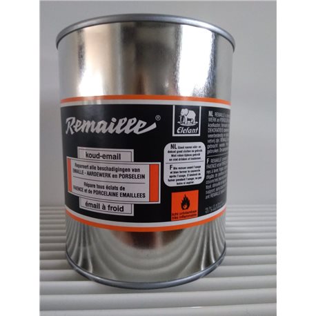 Remaille, liquid cold enamel, in 750 ml tin