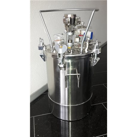 Manual wet enamel spraying system