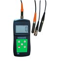 Coating thickness gauge with bluetooth data transfer